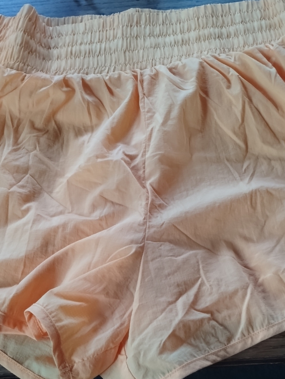all in motion Peach Elastic-Waist Athletic Shorts